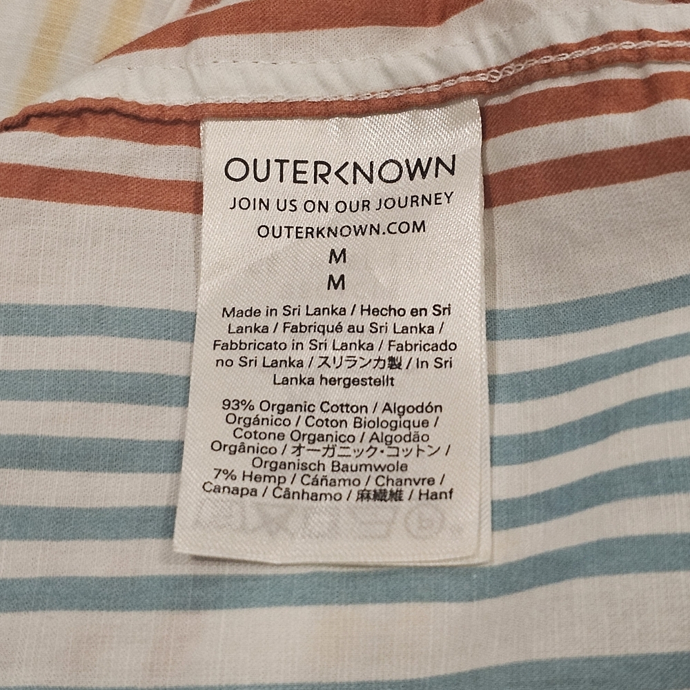 Outerknown Camp Shirt M - Picture 4 of 6